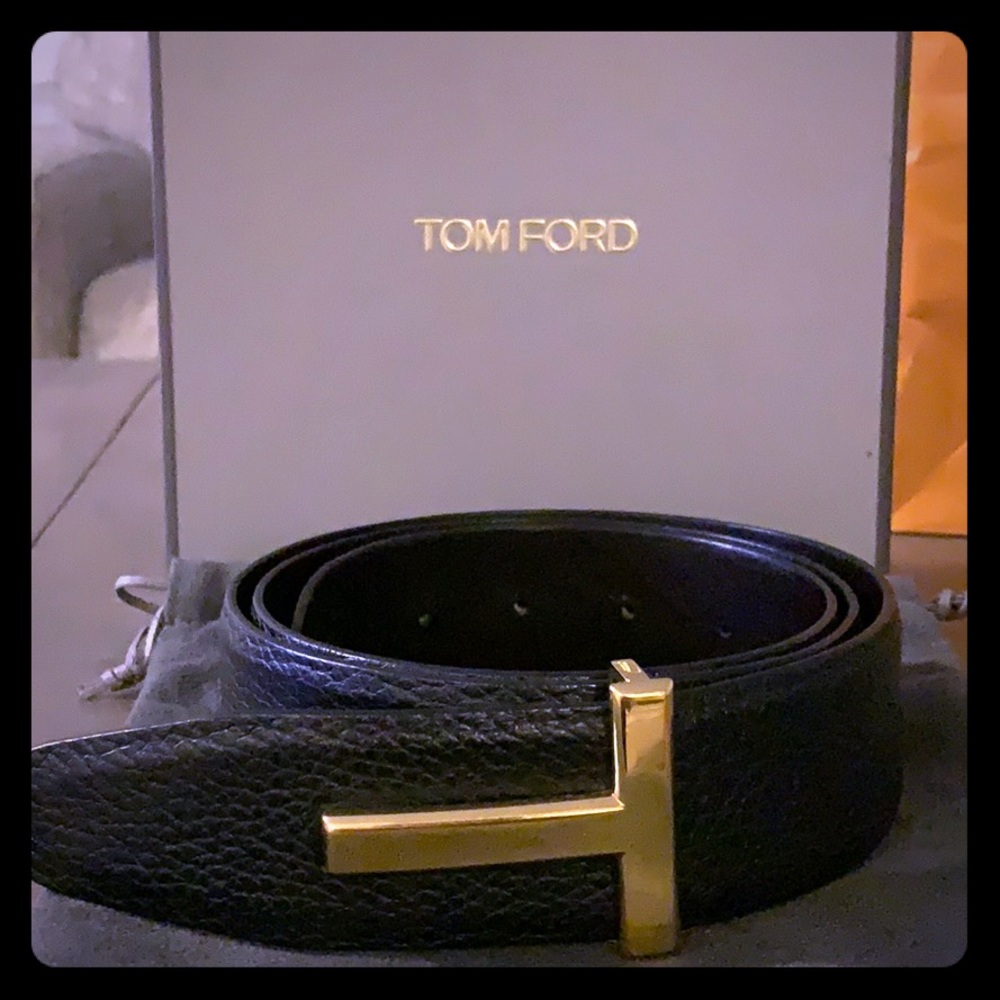 Beautiful Authentic Men’s TOM FORD Belt. Used. Good condition